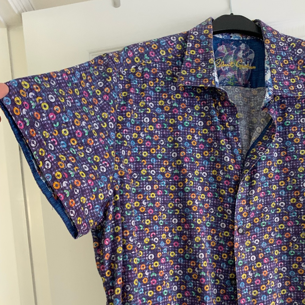 Robert Graham cotton print shirt